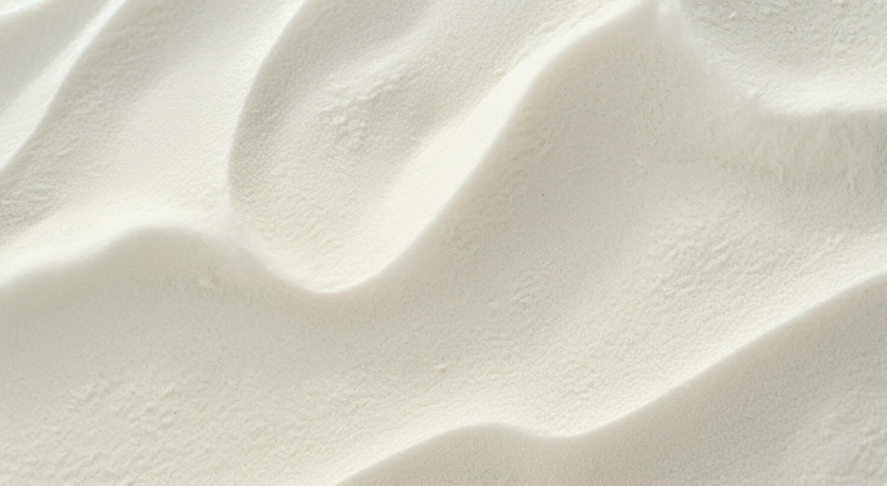 AI generated a close up of a sand road, in the style of light white and white photo