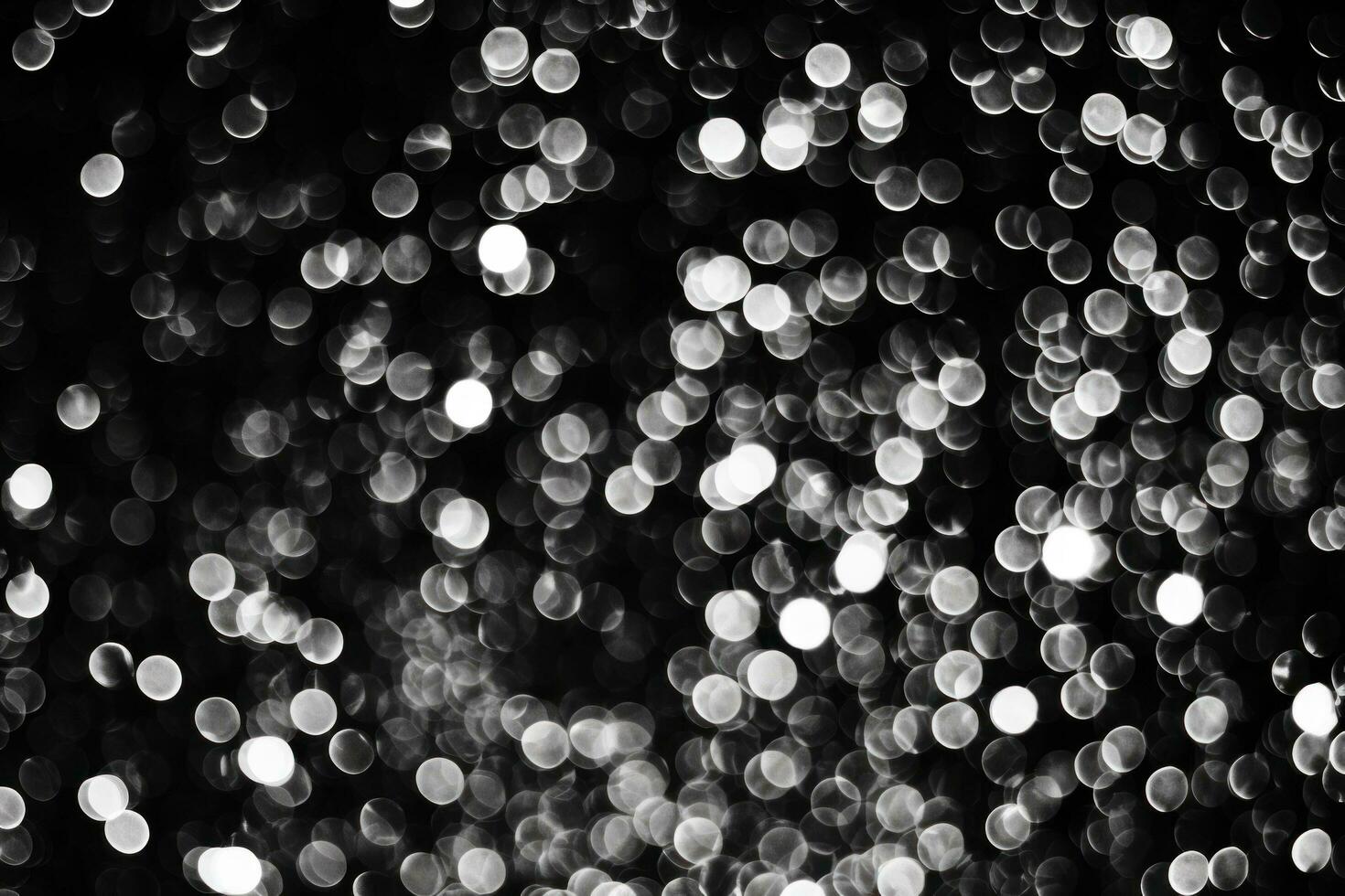 AI generated black and white black lights photo