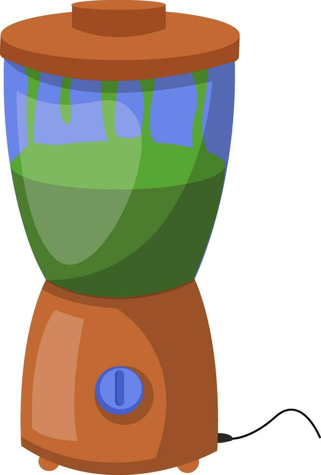 Juicer vector color illustration.