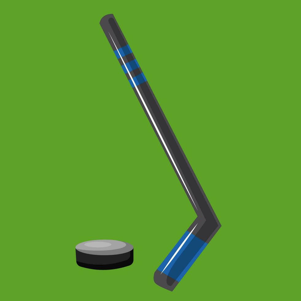 hockey palo vector color ilustración.