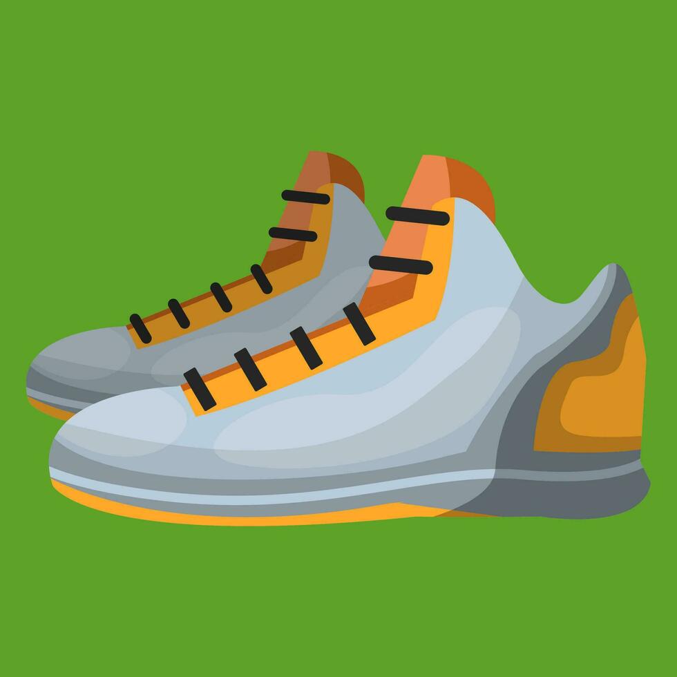 Sports Shoe vector color illustration.