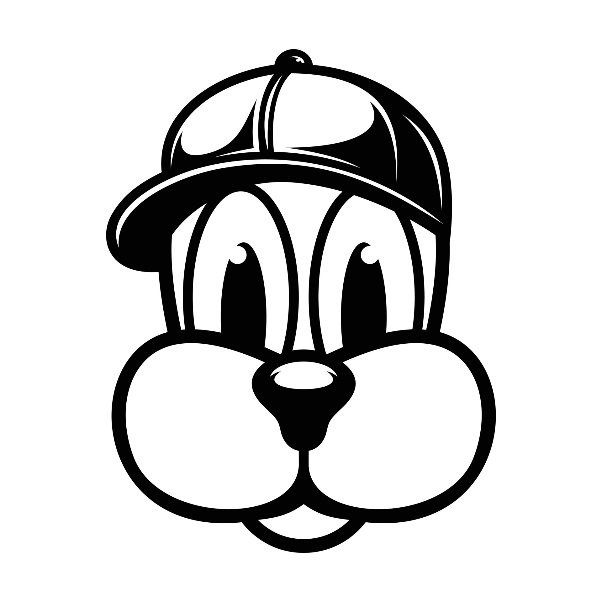 dog-hat-outline-35389048-vector-art-at-vecteezy