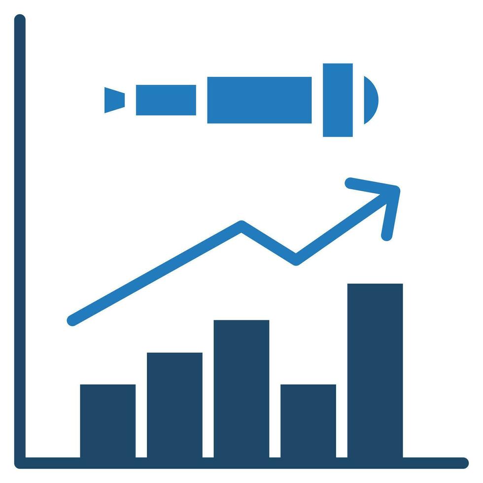 Long term vision Icon line vector illustration