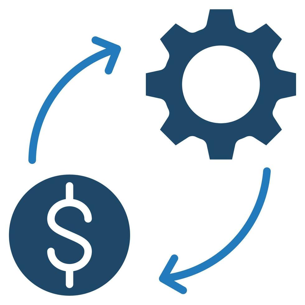 Cost Optimization Icon line vector illustration