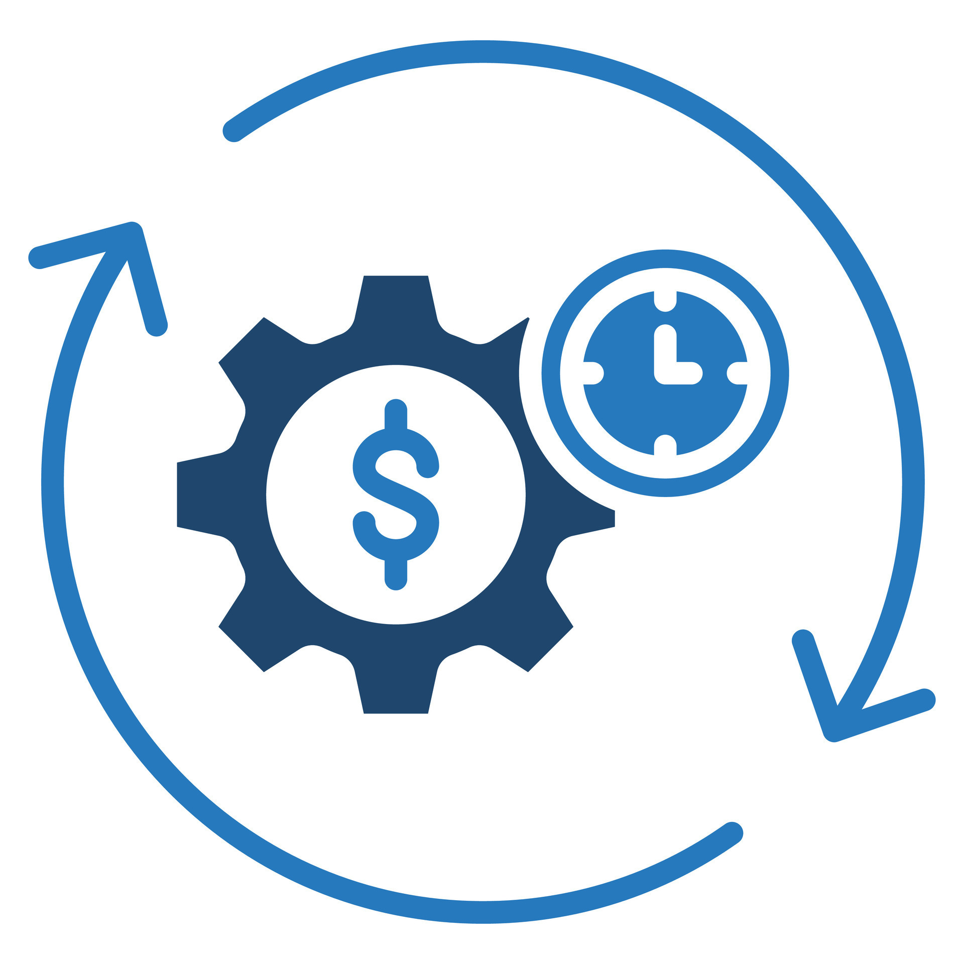 Cost efficiency icon line vector illustration 35389238 vector art at