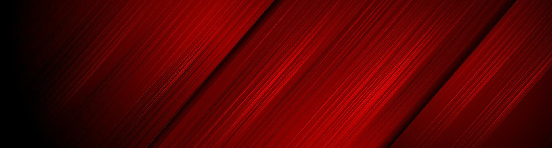 Dark red lines abstract tech futuristic background vector