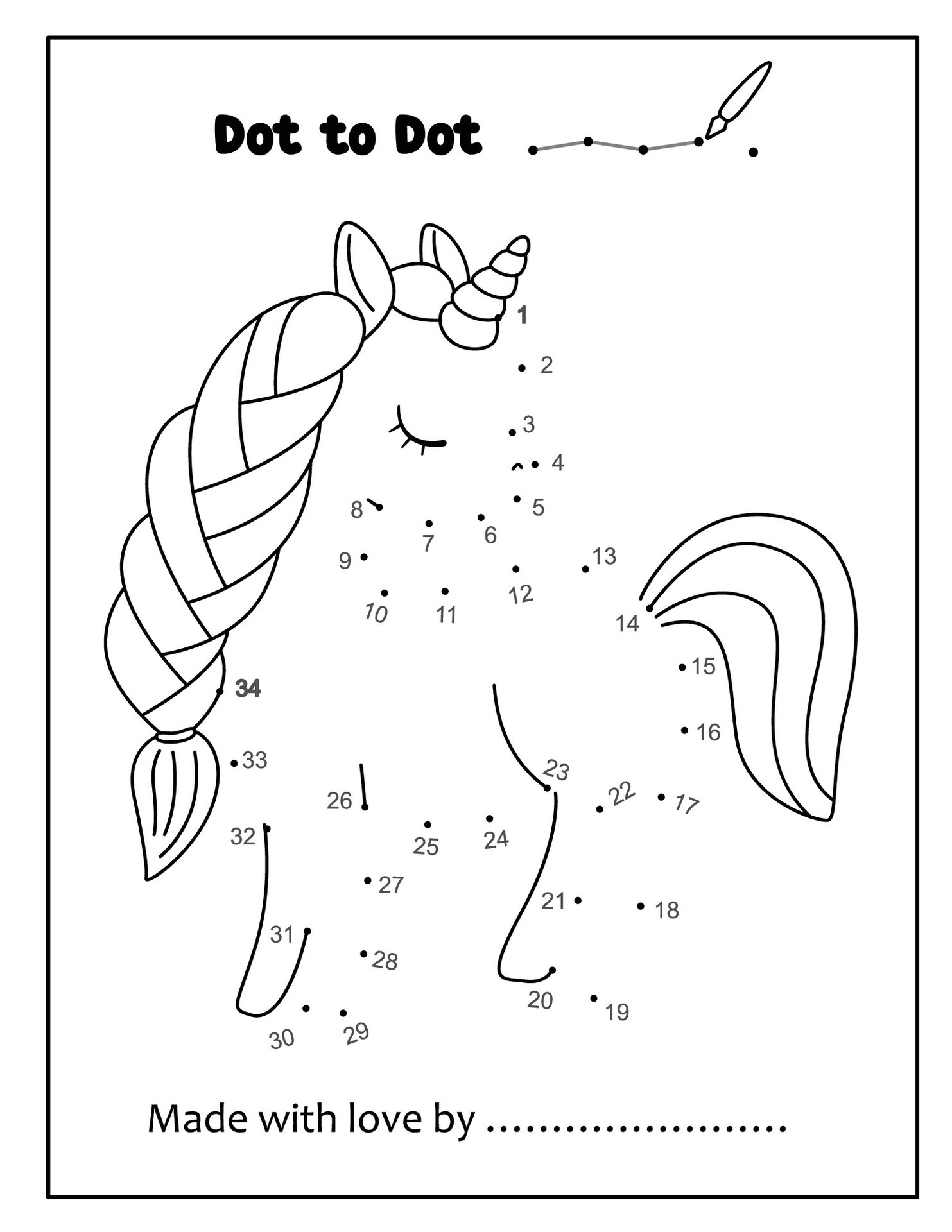 Connect the dot coloring pages for kids 35390219 Vector Art at Vecteezy
