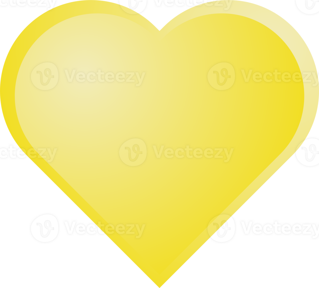 The heart image for valentine concept png