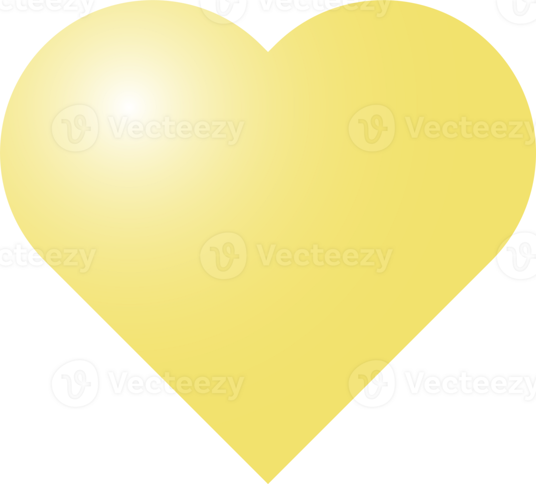 The heart image for valentine concept png