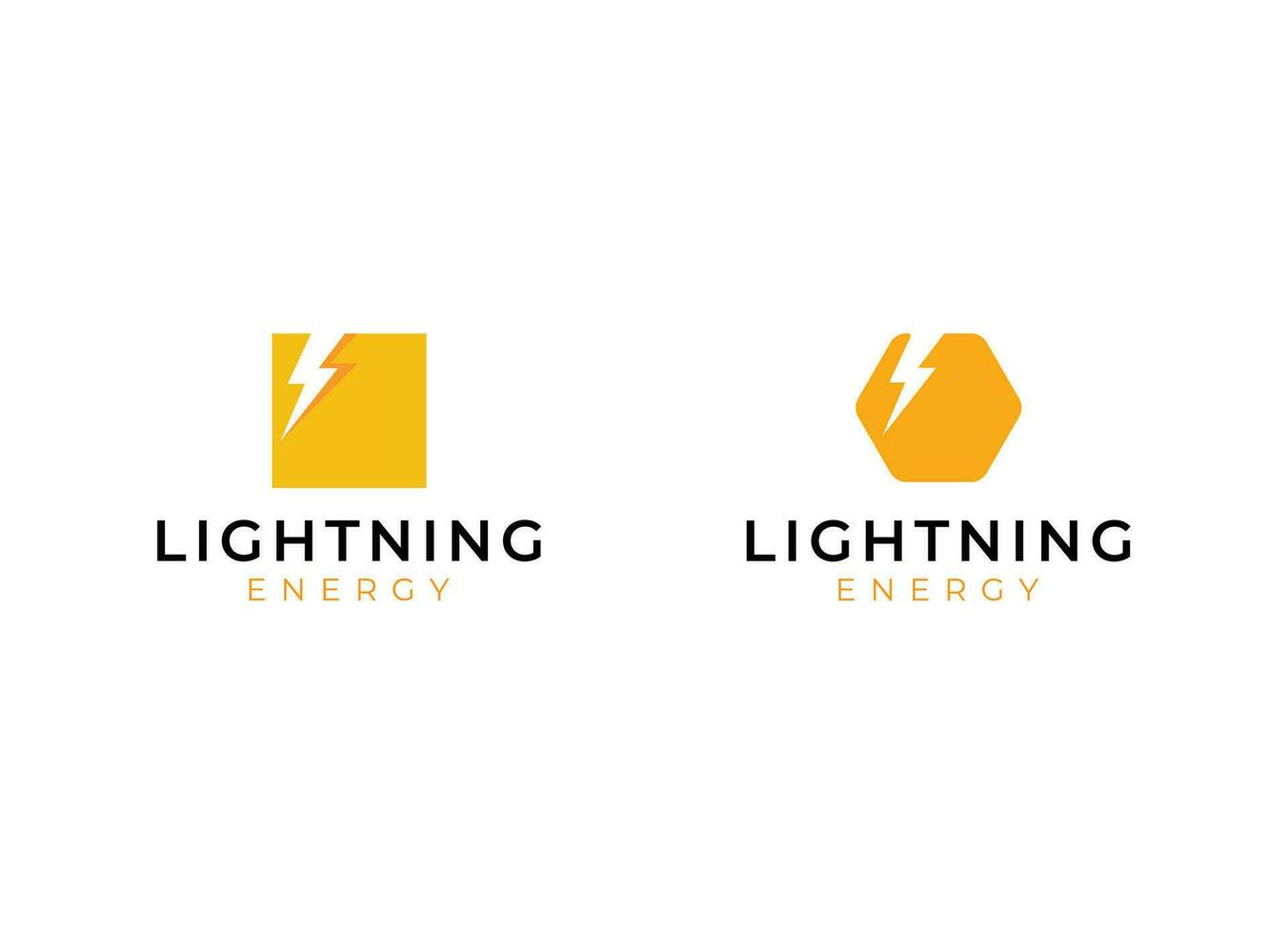 Thunderbolt symbol. Energy Power electric speed creative Logotype concept. vector