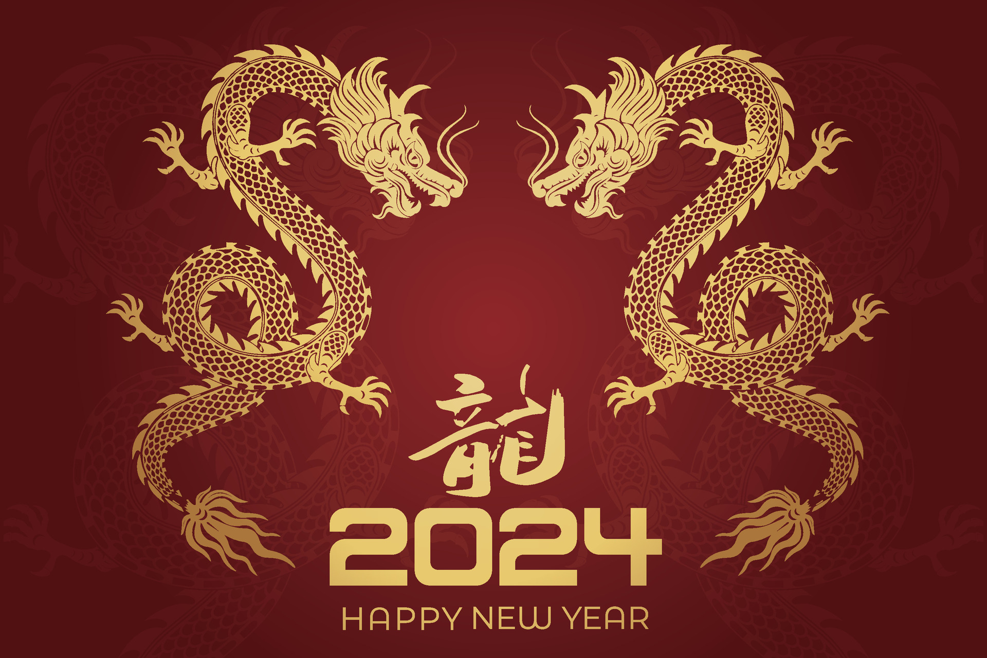 Happy Chinese New Year 2024 Chinese Zodiac Year of the Dragon 35391581
