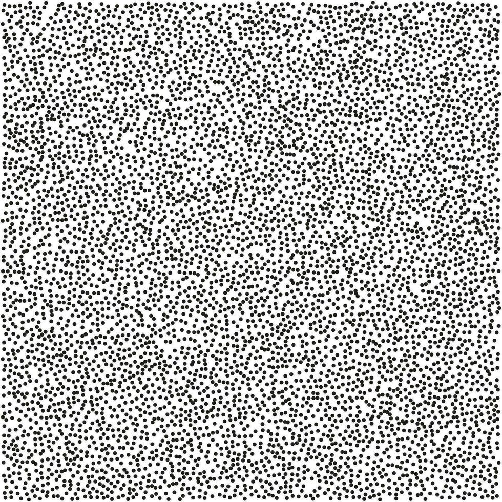 Vector abstract pattern in trendy halftone style. Hand drawn minimalist dense pattern with sand texture, overlay.