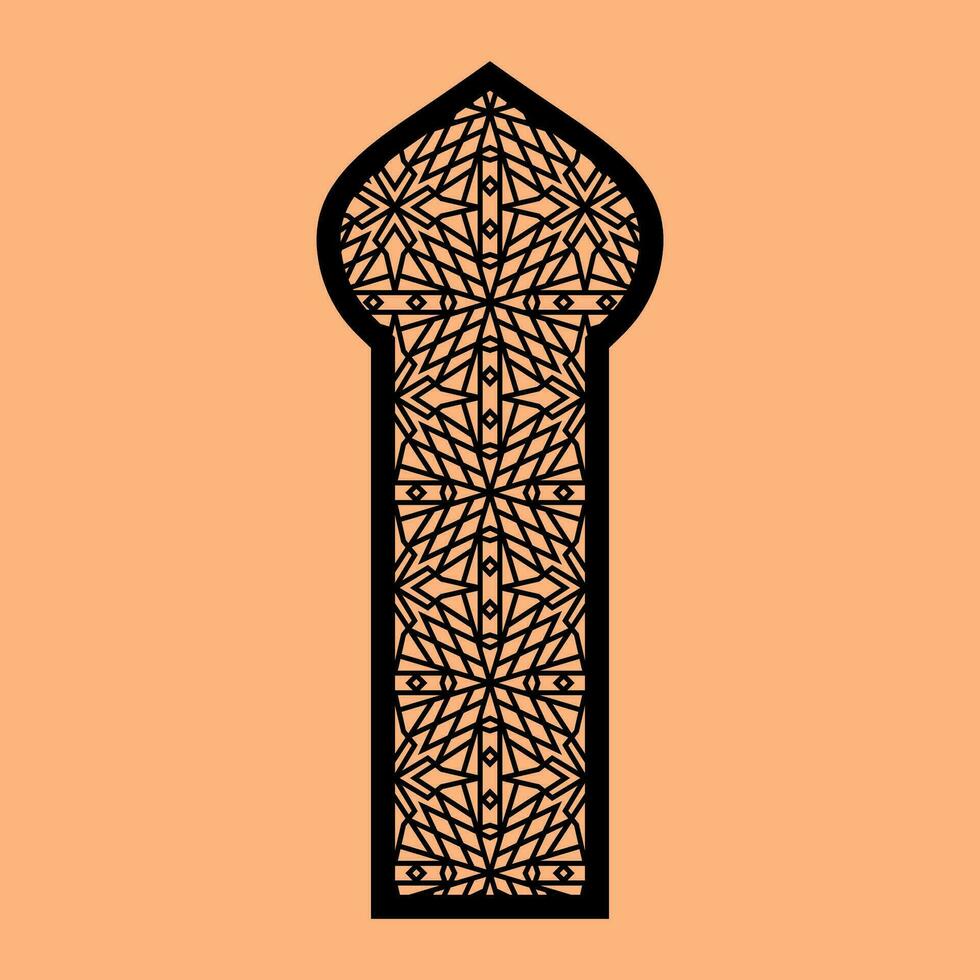 Simple Vector Pattern for CNC Laser Cutting, Decoration, and Ornament