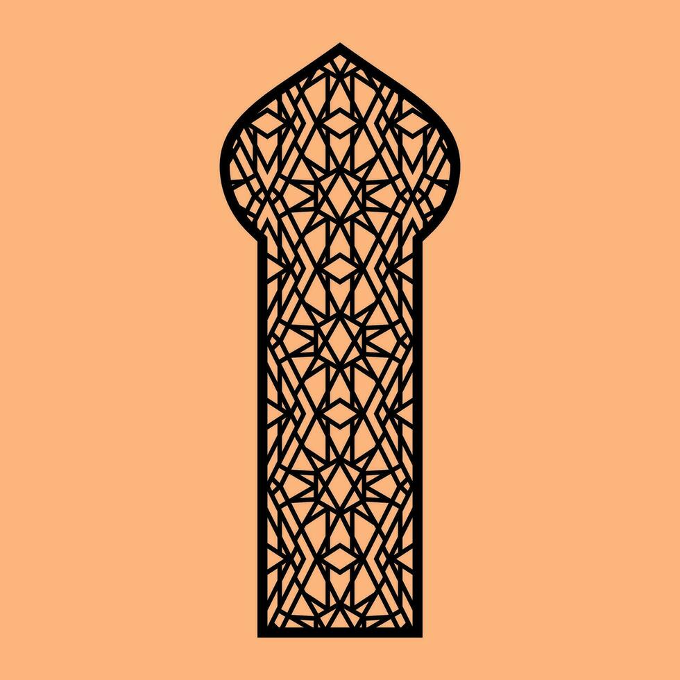 Simple Vector Pattern for CNC Laser Cutting, Decoration, and Ornament