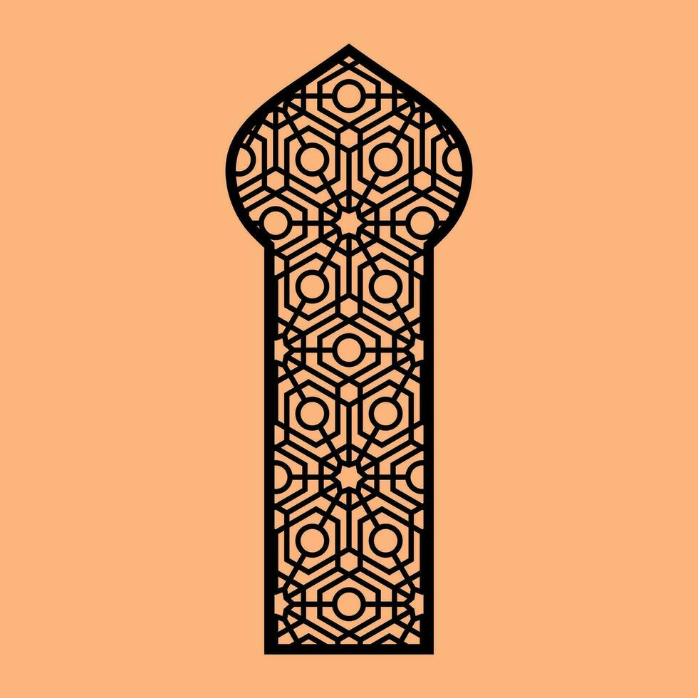Simple Vector Pattern for CNC Laser Cutting, Decoration, and Ornament