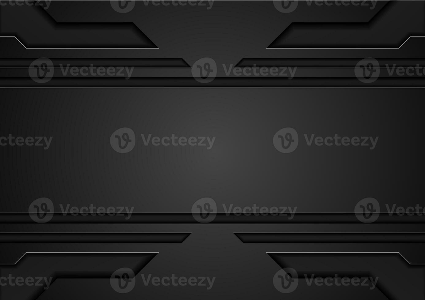 Abstract black concept technology background photo