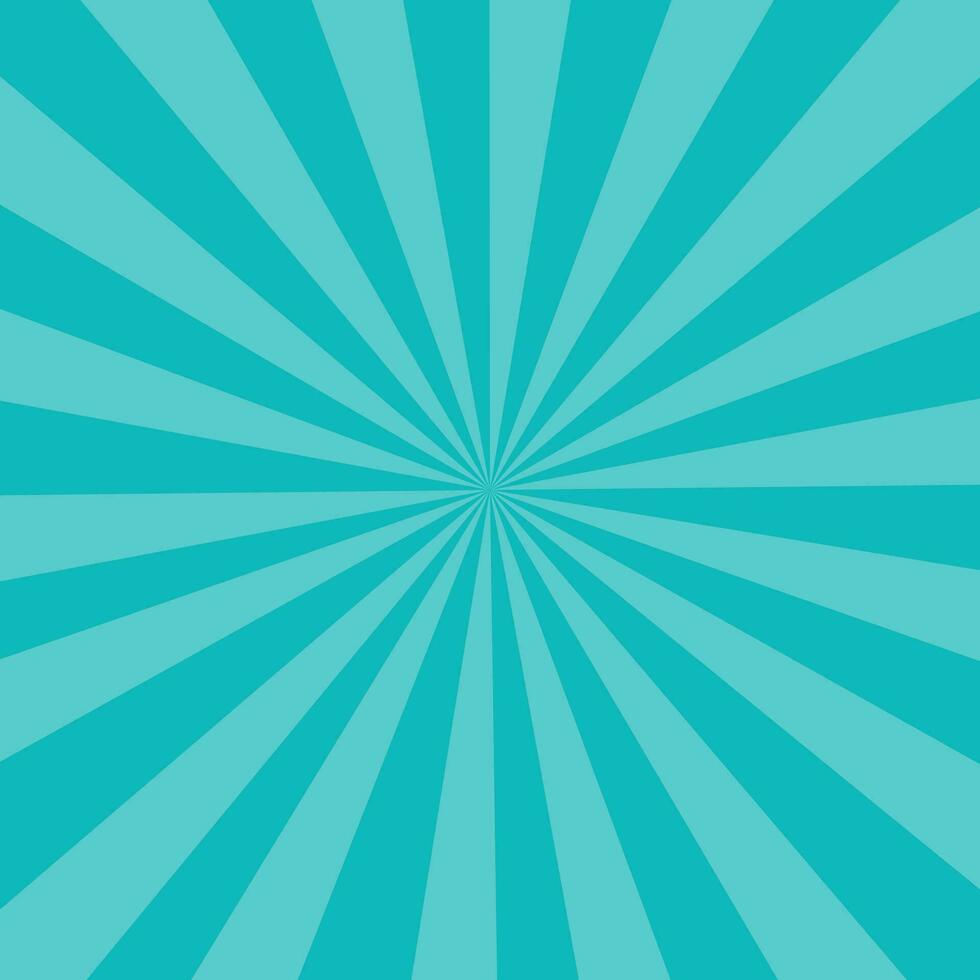 soft light Blue color sunburst background. Vector illustration