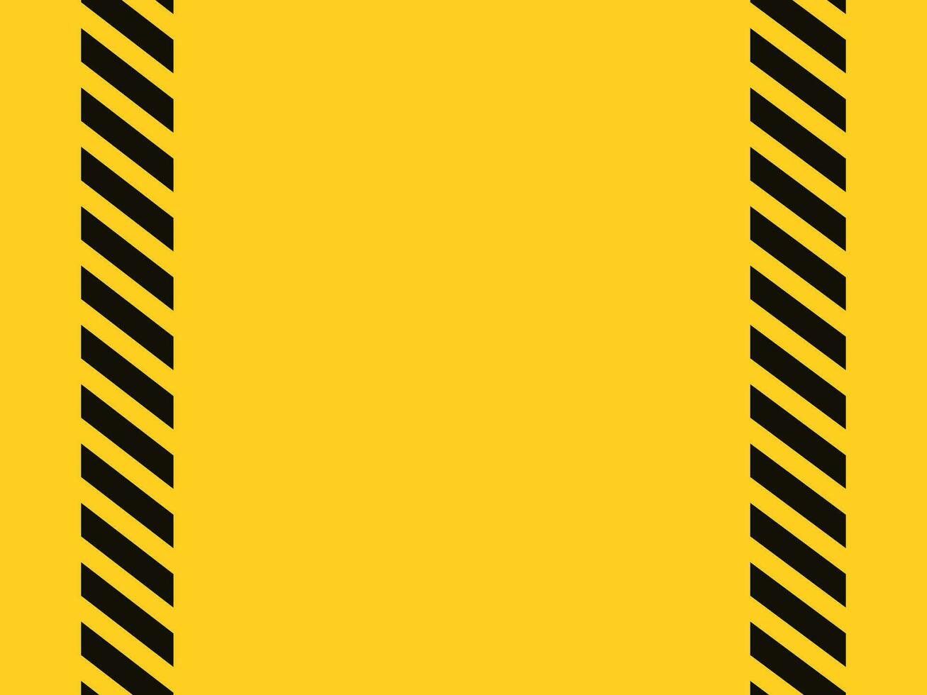 Vertical black and yellow stripes Caution tape Background warning blank illustration eps vector
