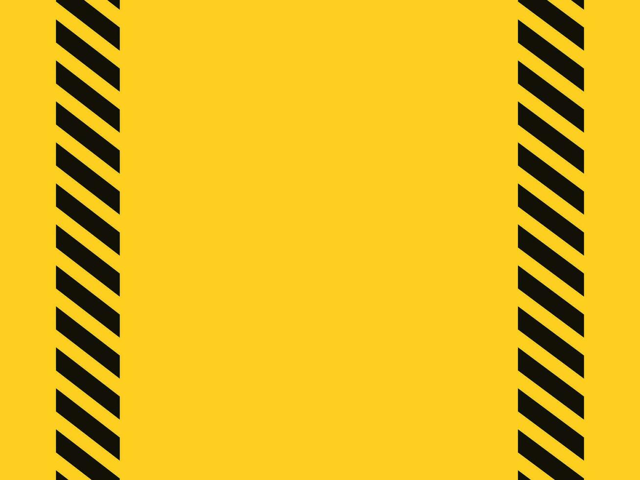 Vertical black and yellow stripes Caution tape Background warning blank illustration eps vector