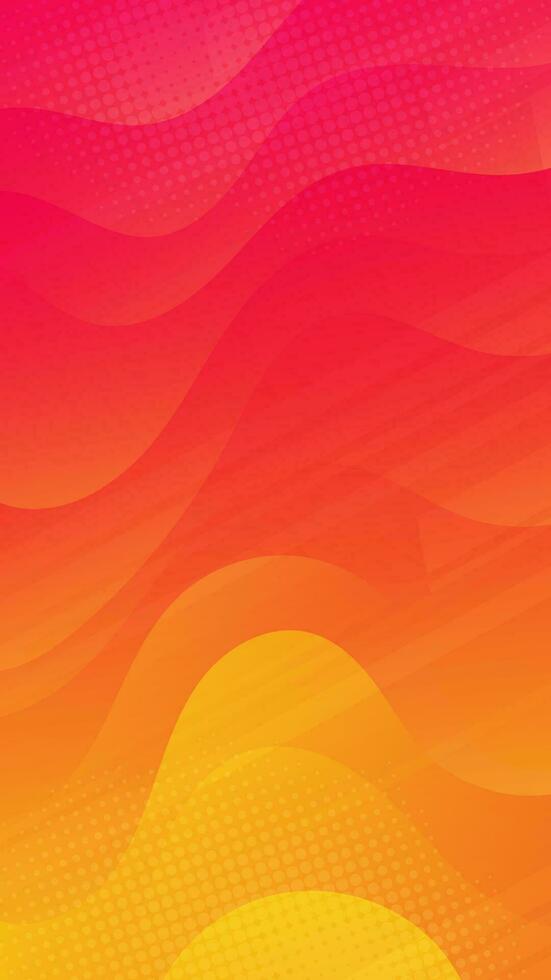 Abstract background orange yellow with wavy lines and gradients is a versatile asset suitable for various design projects such as websites, presentations, print materials, social media posts vector