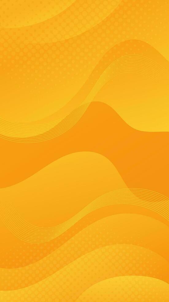 Abstract background yellow color with wavy lines and gradients is a versatile asset suitable for various design projects such as websites, presentations, print materials, social media posts vector