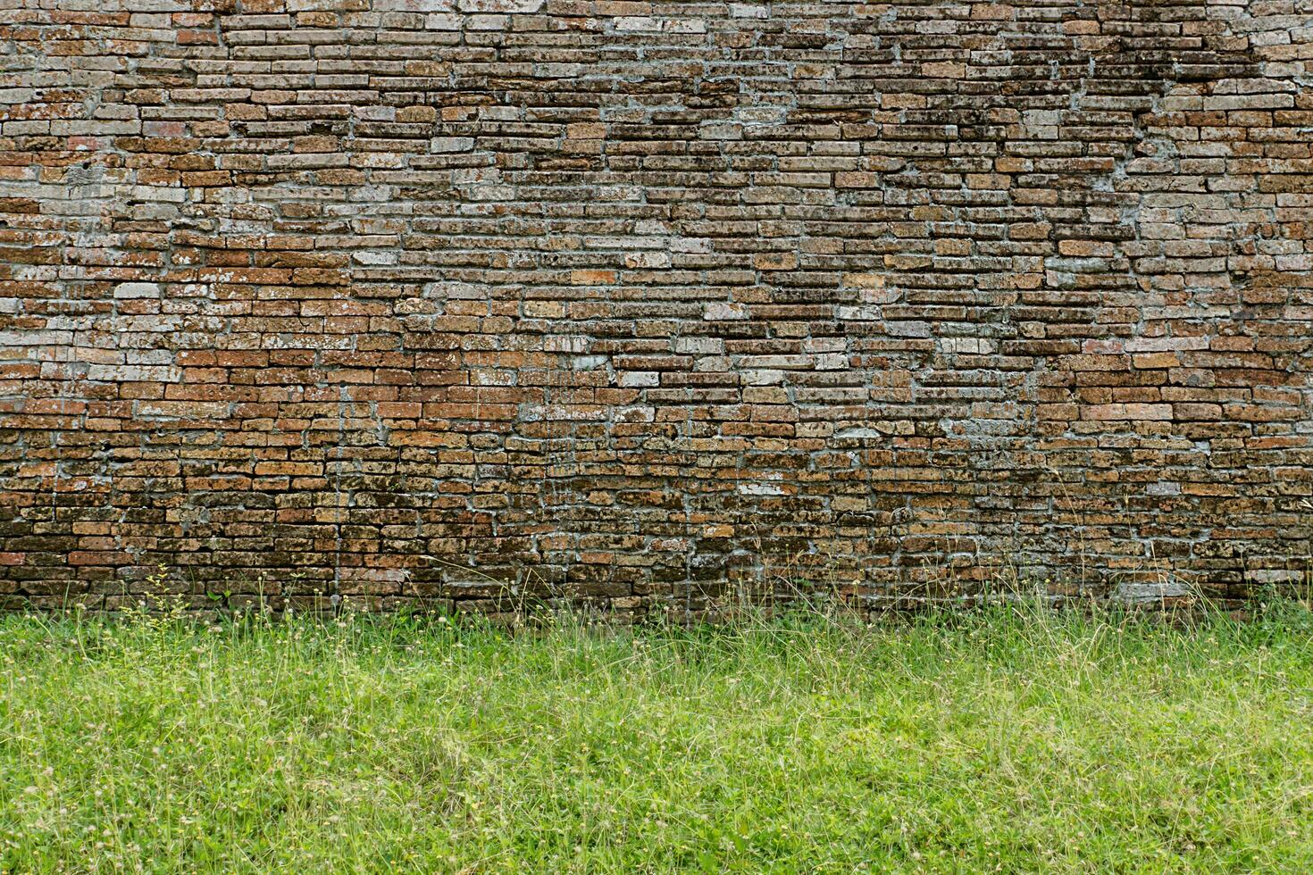 Fondo de textura de pared de ladrillo antiguo. foto