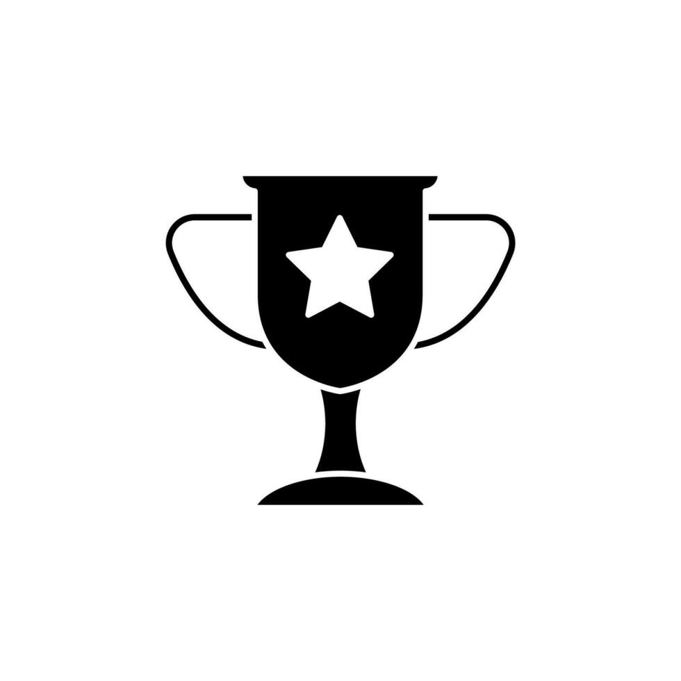 trophy concept line icon. Simple element illustration. trophy concept outline symbol design. vector