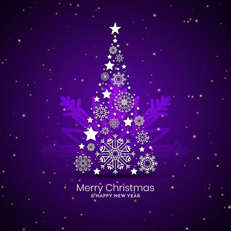 Merry Christmas traditional festival celebration elegant background design vector