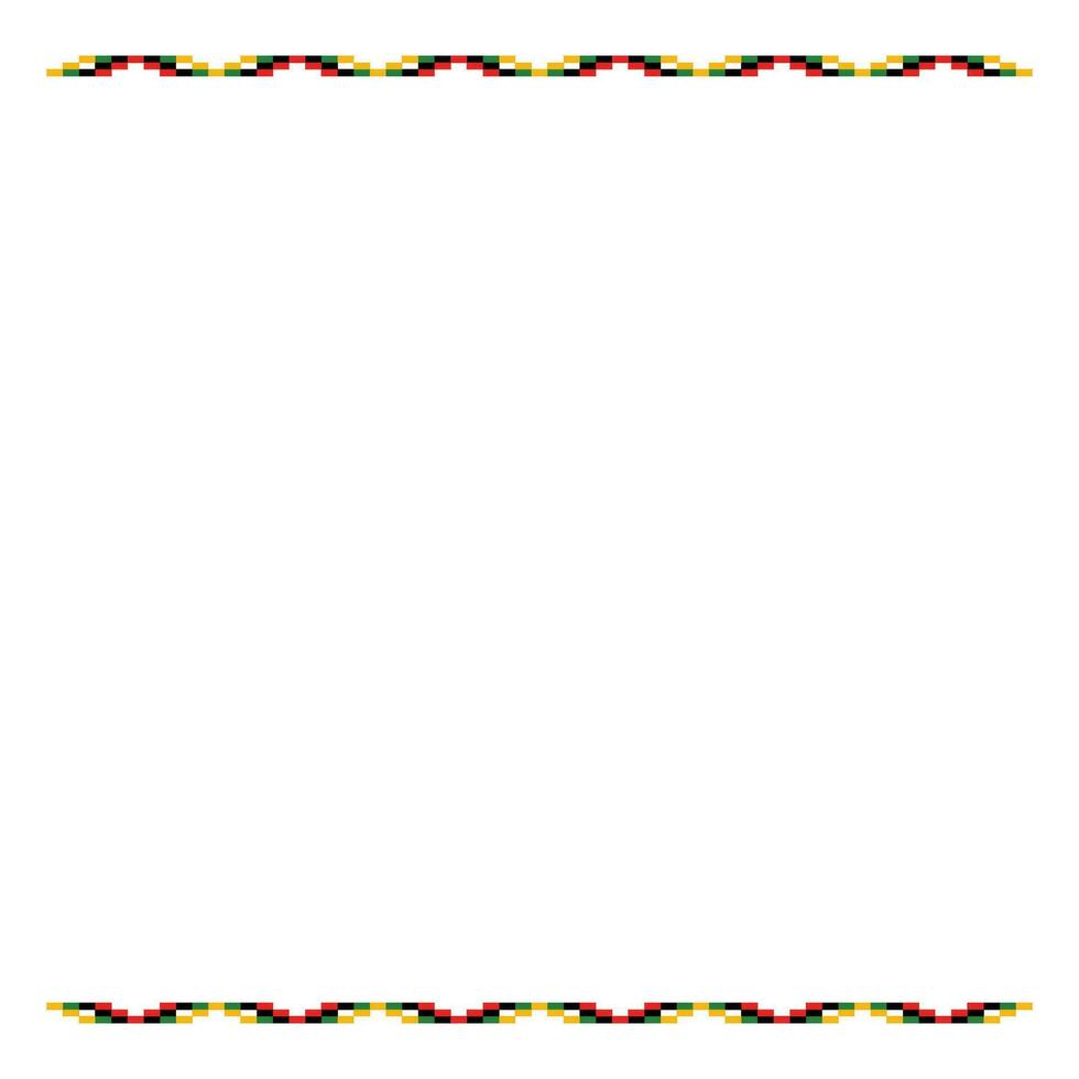 Kwanzaa Frame Element Collection set vector