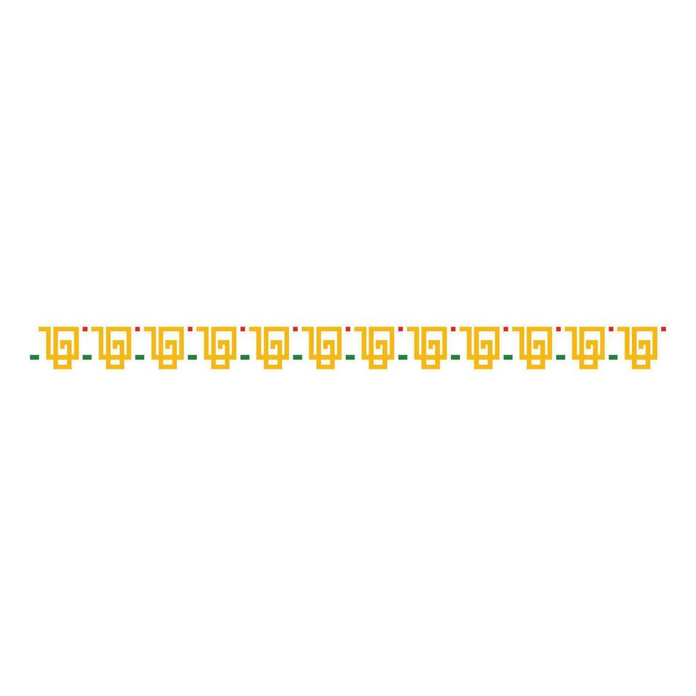 Kwanzaa Frame Element Collection set vector