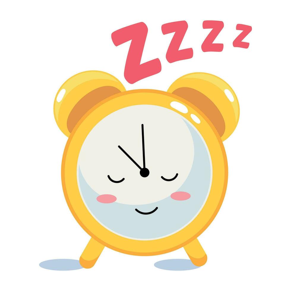 Trendy Alarm Clock 35397214 Vector Art at Vecteezy