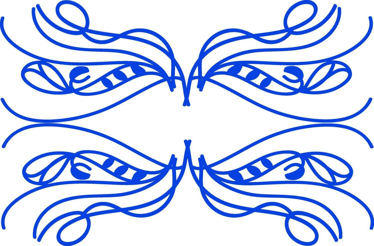 Ornament frame hand drawn design, illustration, vector on white background.