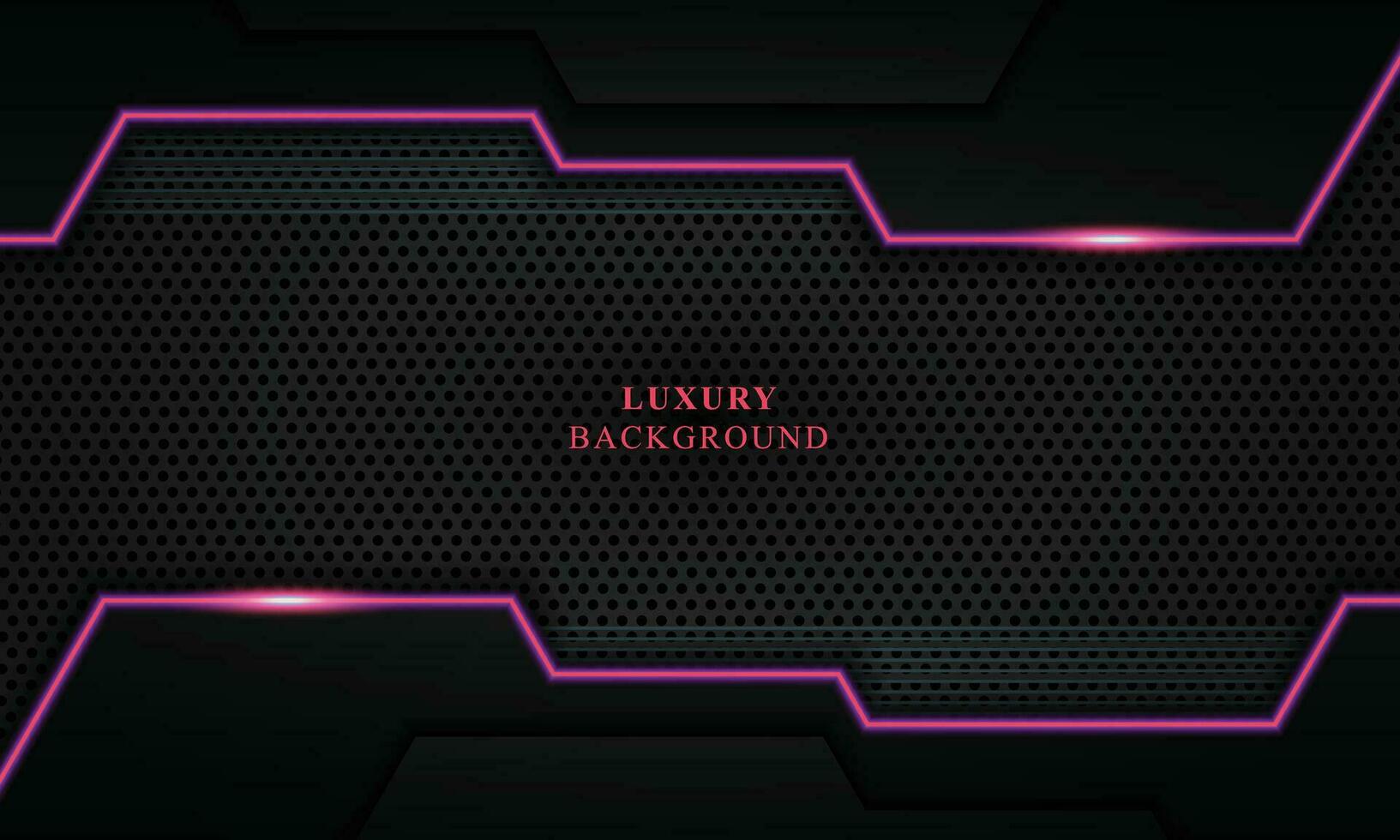 Futuristic with neon line background. vector
