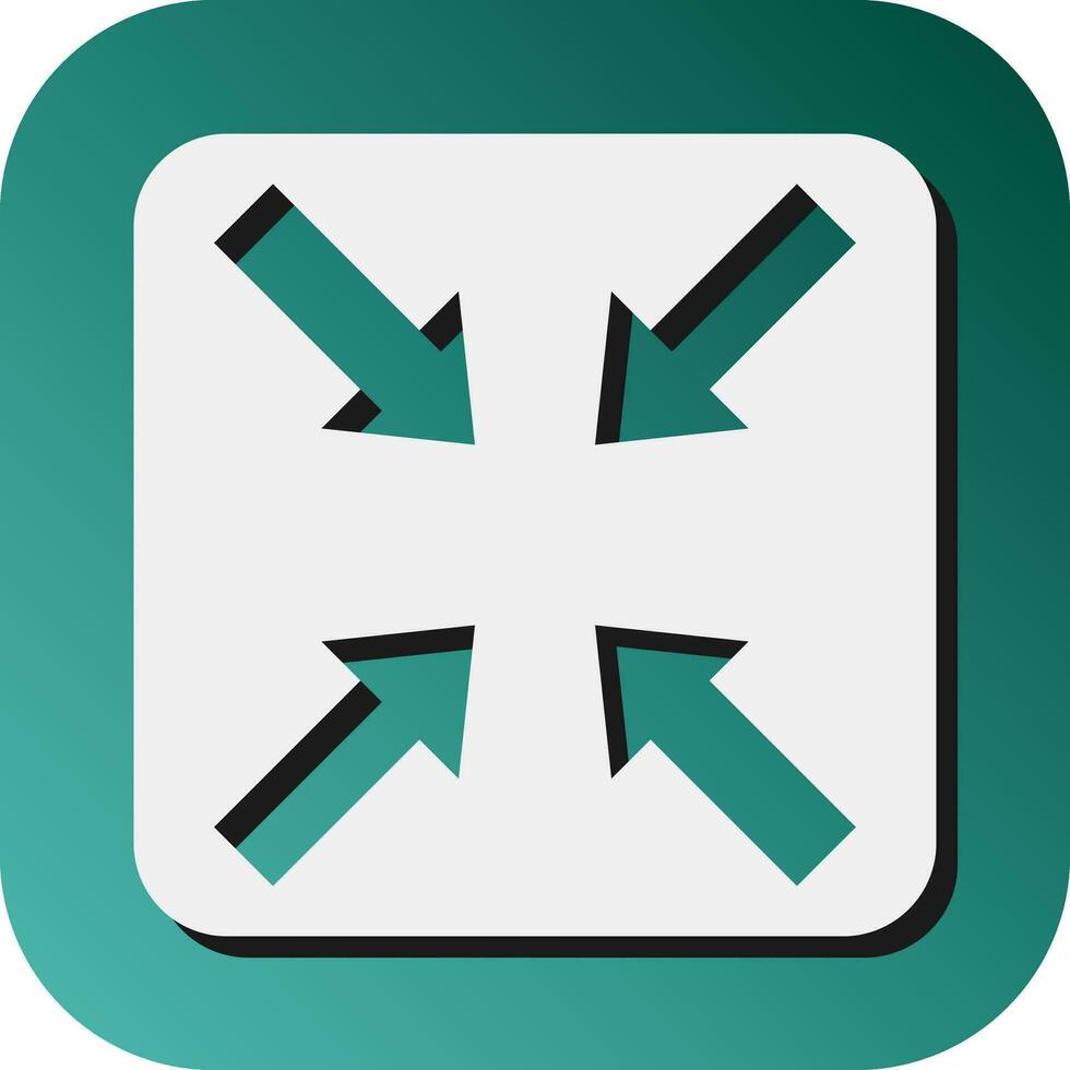 Minimize Vector Glyph Gradient Background Icon For Personal And Commercial Use.