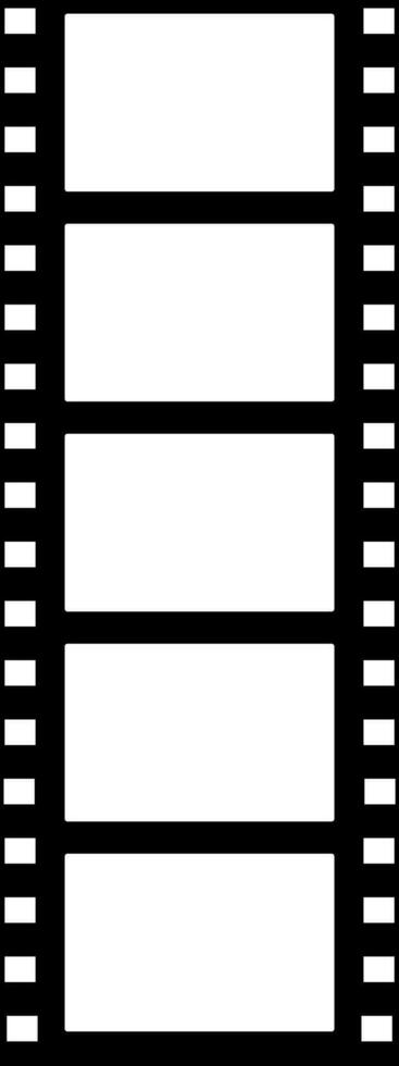 negro y blanco presentación de cámara rodar simbolizando el cine vector color dibujo o ilustración