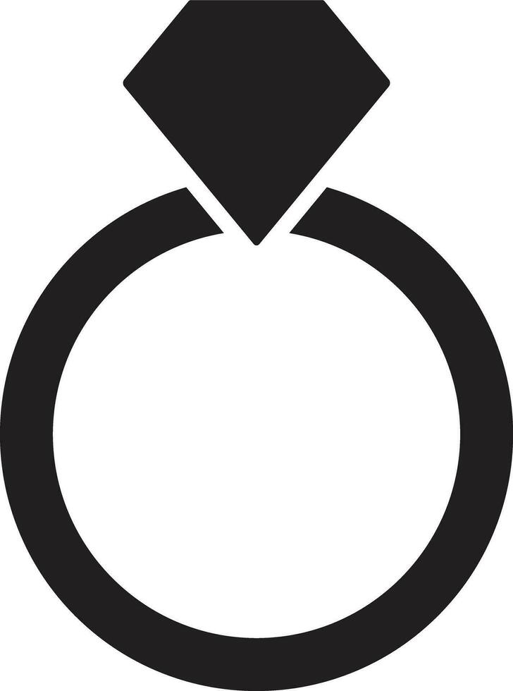 Engaged ring icon . Diamond ring icon . Wedding ring icon vector