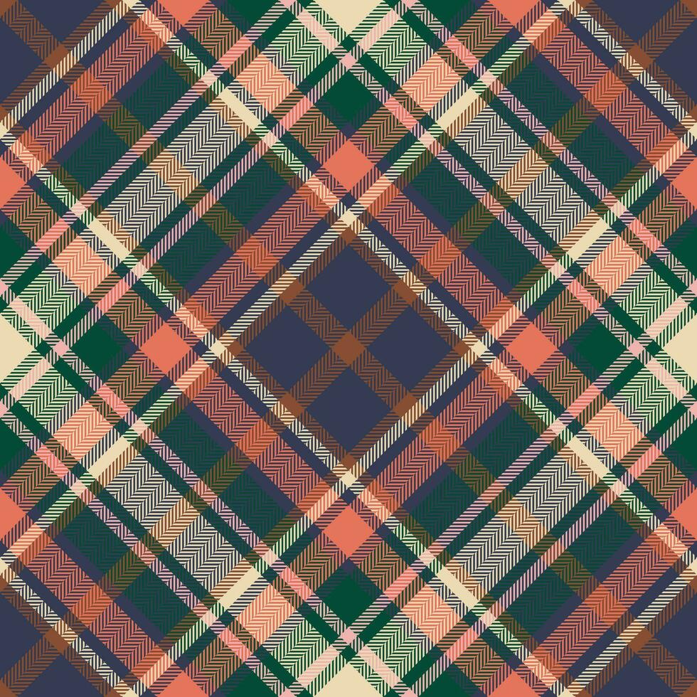 Plaid pattern vector. Check fabric texture. Seamless textile design for clothes, paper print. vector