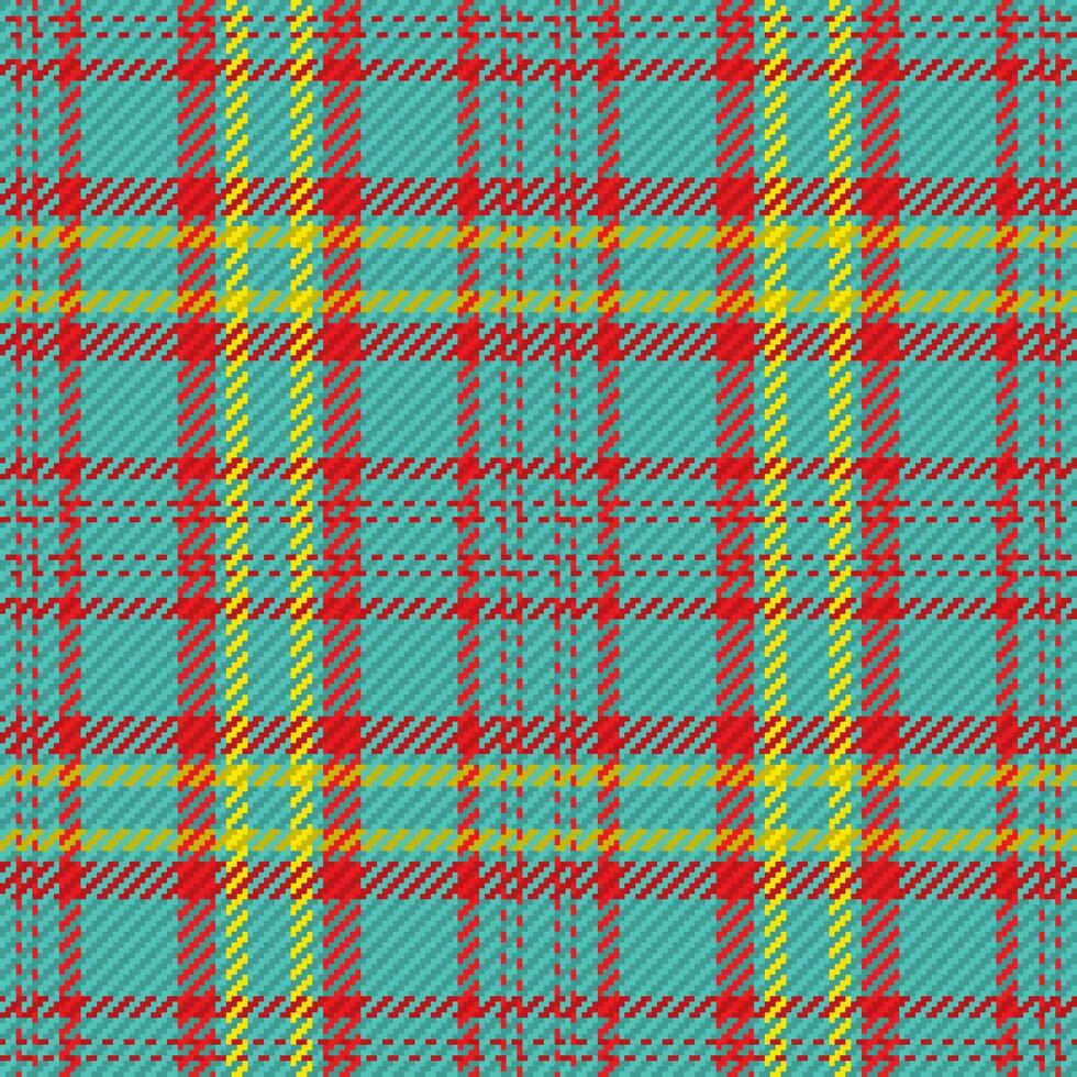 Seamless pattern of scottish tartan plaid. Repeatable background with check fabric texture. Vector backdrop striped textile print.