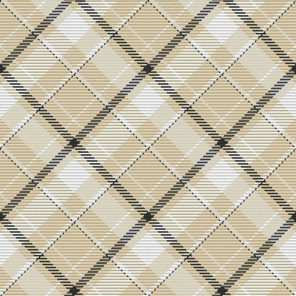 Seamless pattern of scottish tartan plaid. Repeatable background with check fabric texture. Vector backdrop striped textile print.