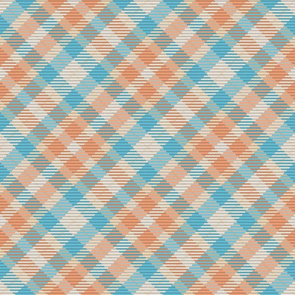 Seamless pattern of scottish tartan plaid. Repeatable background with check fabric texture. Vector backdrop striped textile print.