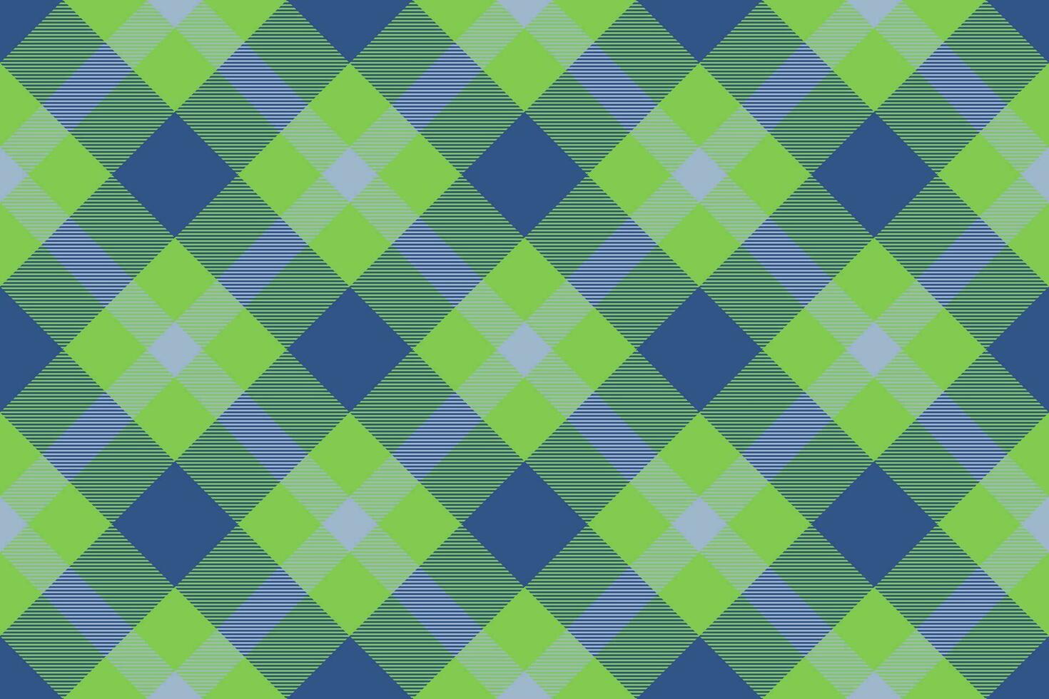 Tartan plaid background, diagonal check seamless pattern. Vector fabric texture for textile print, wrapping paper, gift card, wallpaper.
