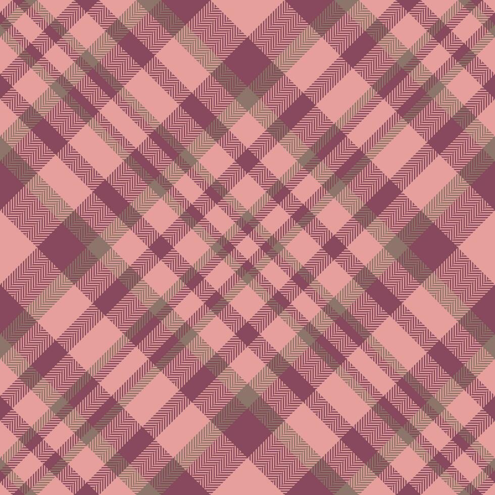Plaid pattern vector. Check fabric texture. Seamless textile design for clothes, paper print. vector