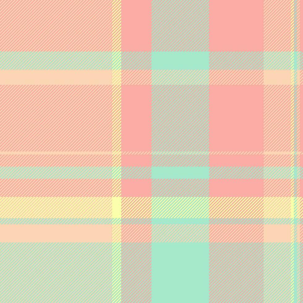 Vector seamless tartan of fabric pattern texture with a textile background plaid check.