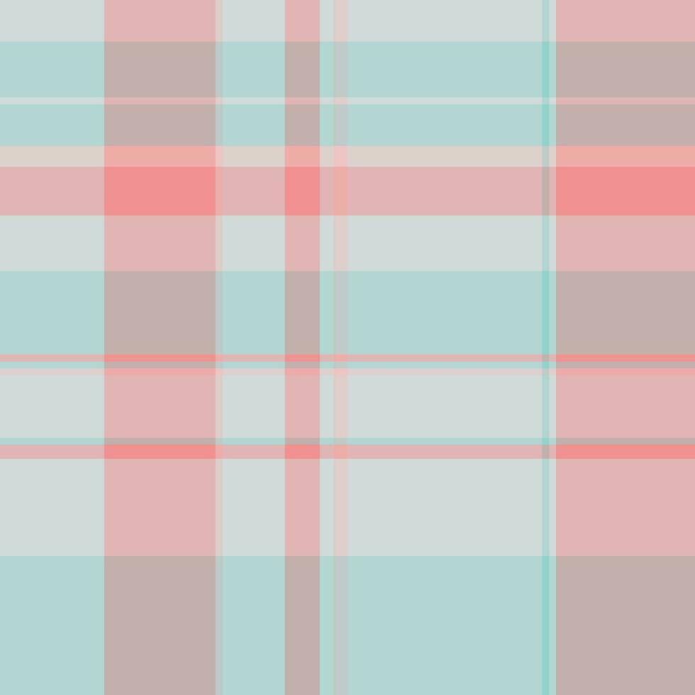 Tartan texture background of plaid seamless fabric with a pattern check textile vector. vector