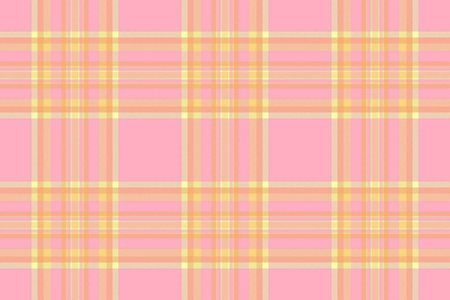 Textile check pattern of background seamless vector with a tartan texture fabric plaid.