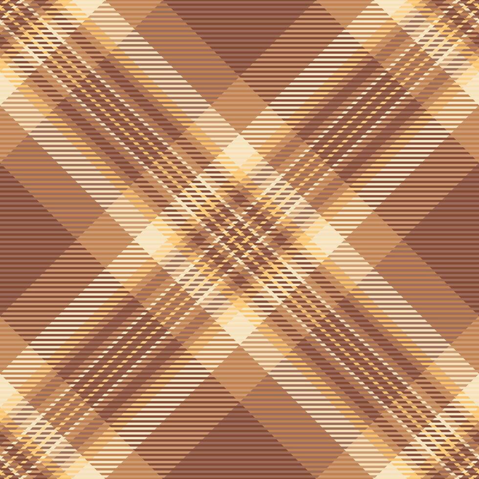 Tartan textile check of texture pattern fabric with a seamless plaid vector background.