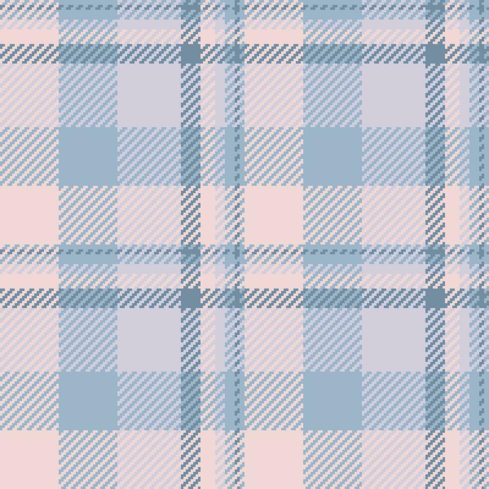 Tartan background pattern of seamless vector texture with a check fabric plaid textile.