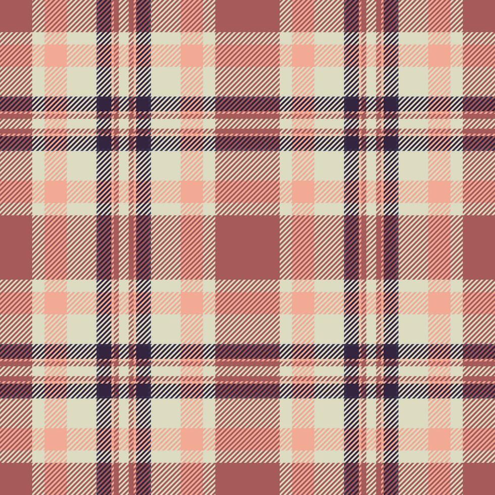 Pattern fabric texture of tartan background plaid with a textile check vector seamless.
