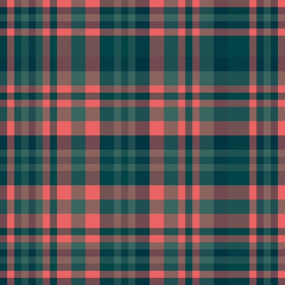Plaid vector check of fabric seamless background with a tartan texture textile pattern.
