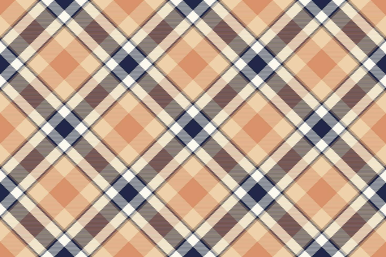 Tartan plaid background, diagonal check seamless pattern. Vector fabric texture for textile print, wrapping paper, gift card, wallpaper.